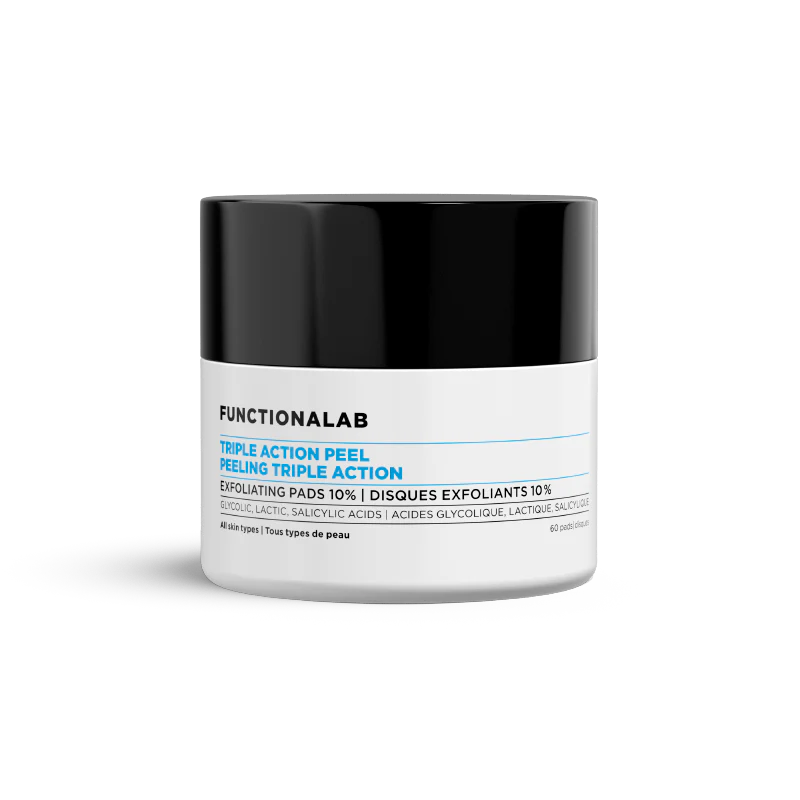 Functionalab:Triple Action Peel Exfoliating Pads 10%